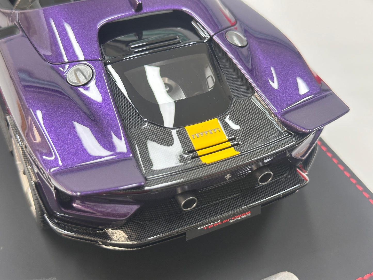 BBR 1/18 Ferrari Testarossa Spider Purple P18277D