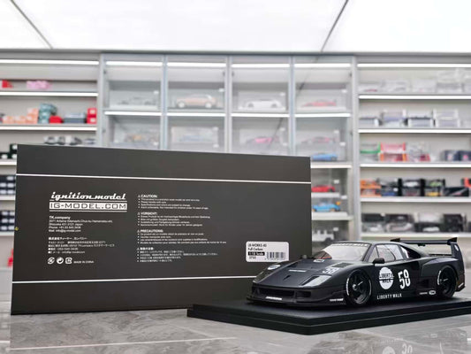 IG 1/18 Ferrari LB-WORKS 40 Full Carbon (IG3755 Full Carbon Fiber)