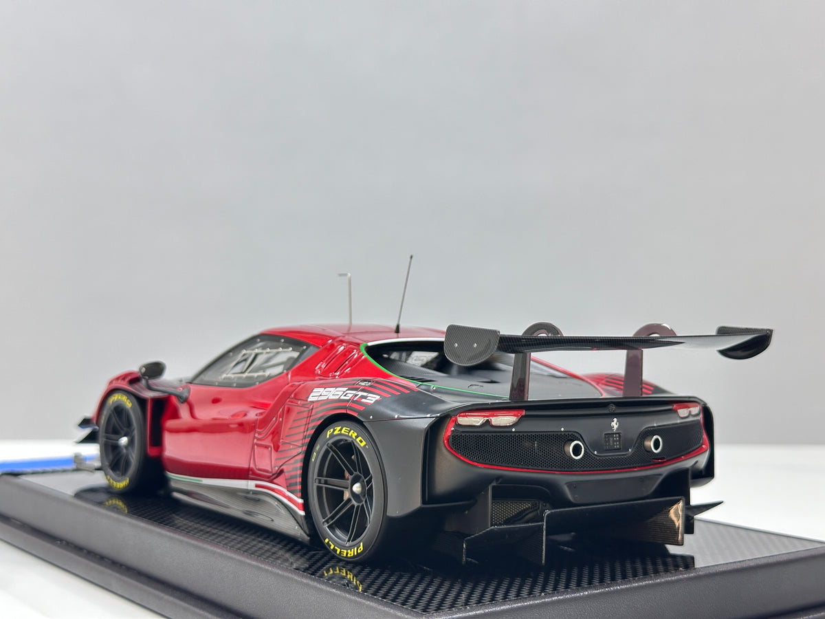 VMB 1/18 Ferrari 296 GT3 Metallic Red VMB-296GT3-1802