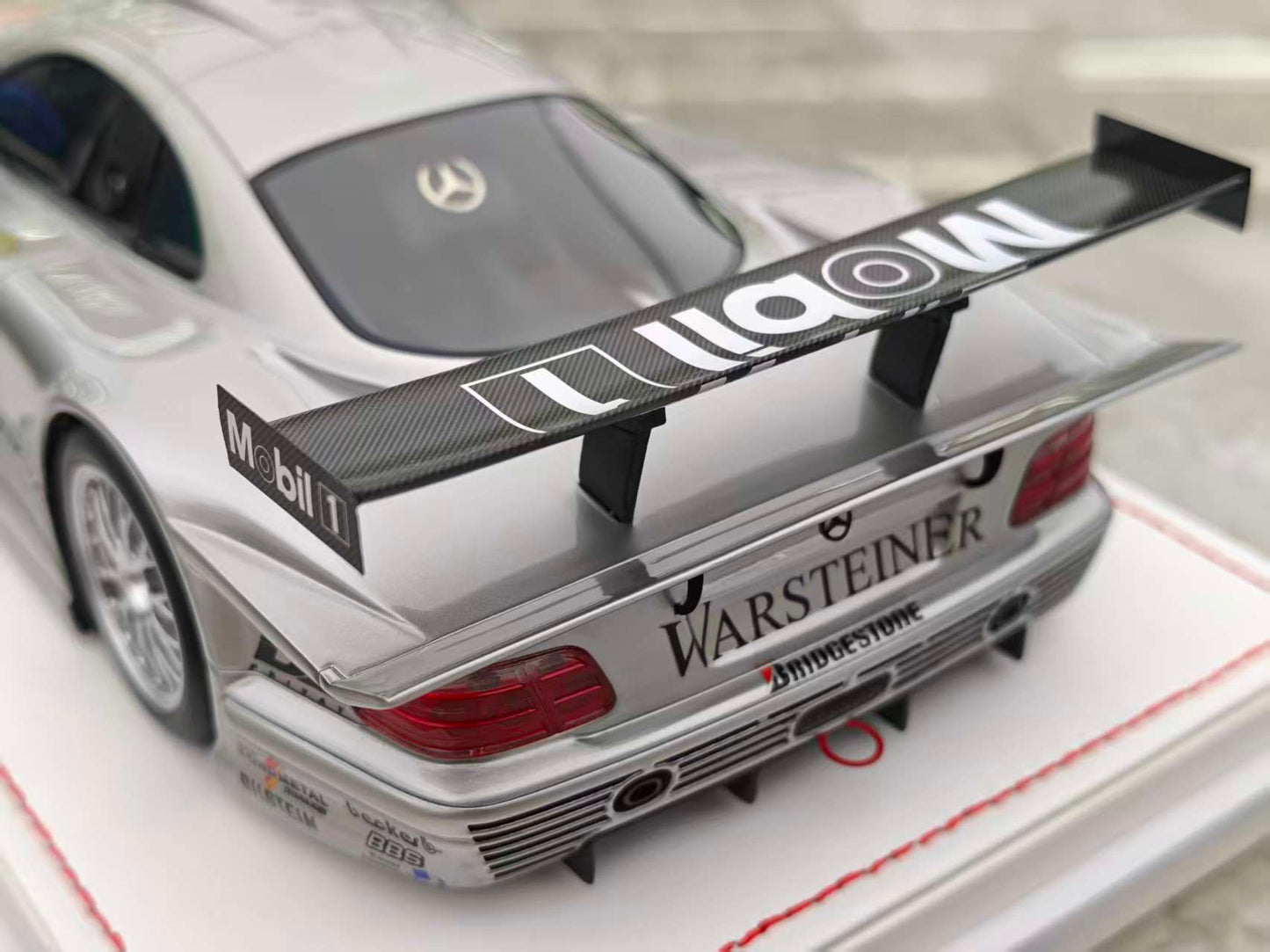 IVY 1/18 Mercedes-Benz CLK GTR Silver #10 IVY235