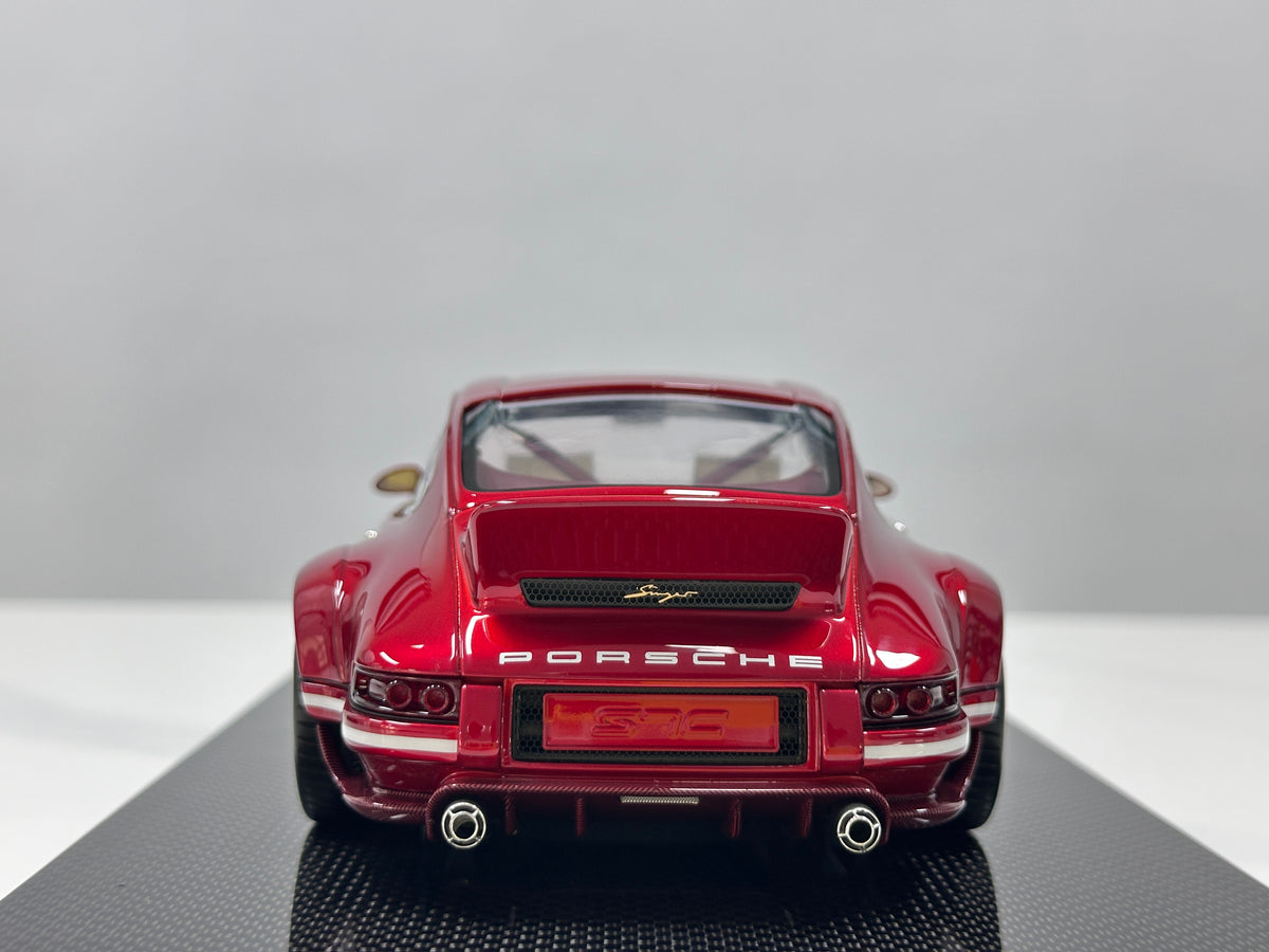 Dino Model 1/18 Porsche Singer DLS – Metallic Red (DC006)