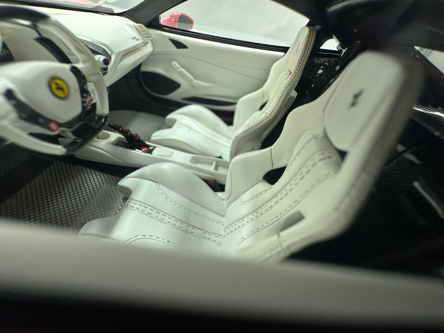 BBA Modelo 1/18 Ferrari 488 Pista Rosa BBA092