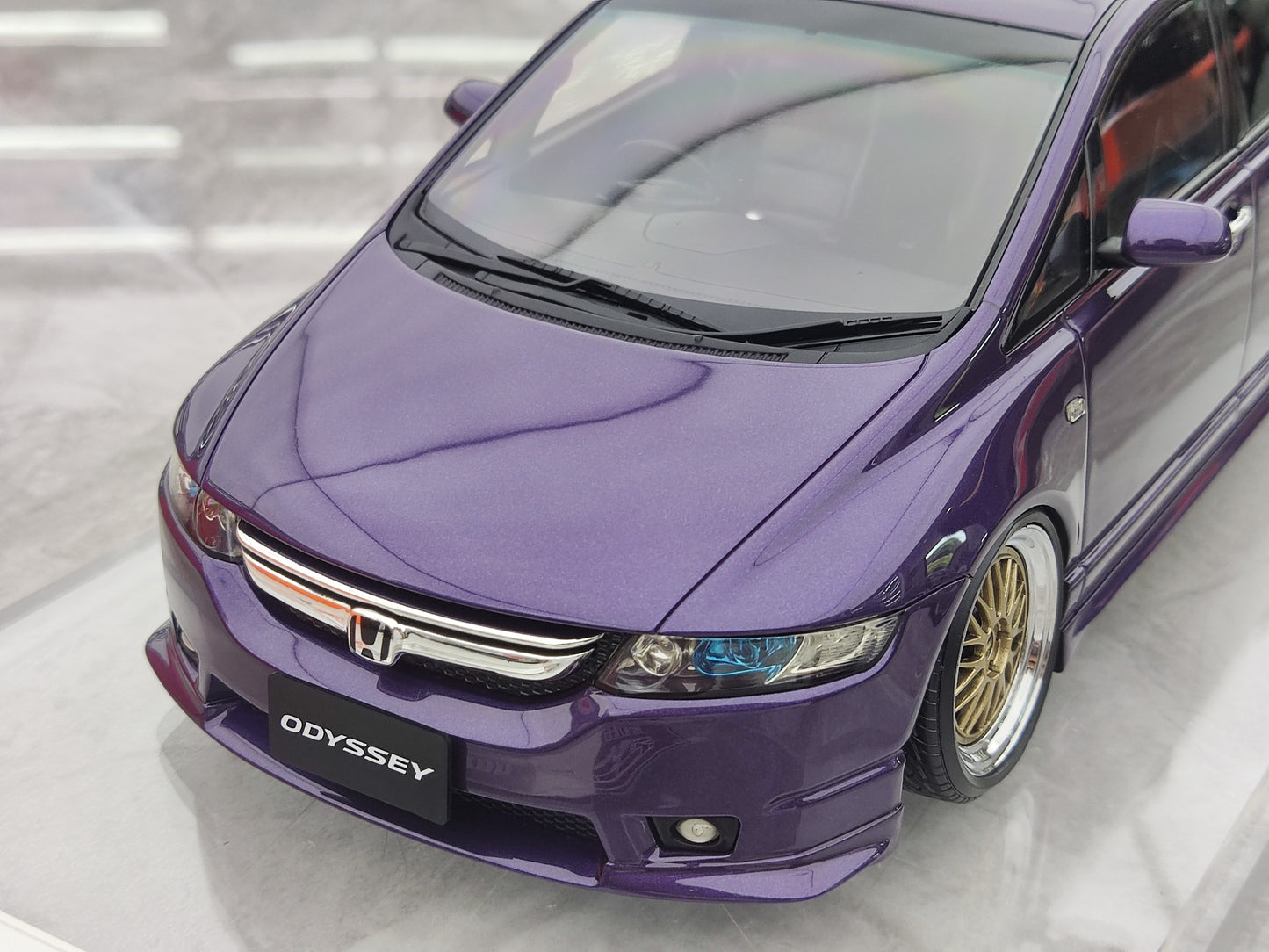 Focal Horizon 1/18 Honda Odyssey Simulation Resin Car Model Collection JM-SH001