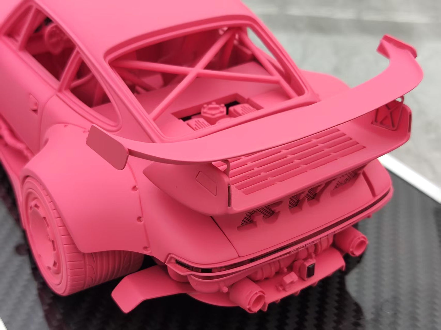 MCM 1/18 Porsche RWB 964 heavily modified pink limited edition car model MCM018