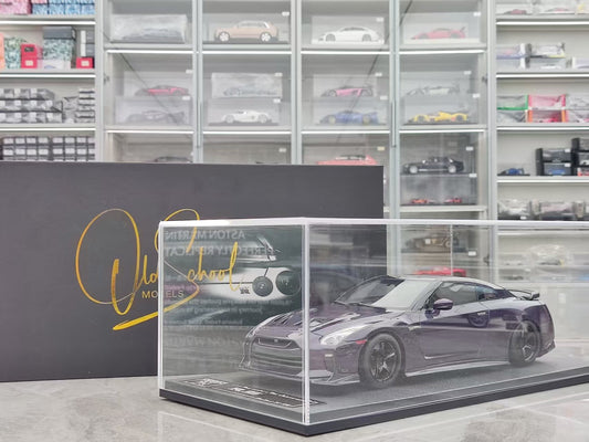ONE MODEL 1/18 Nissan GTR R35 Midnight Purple ON064