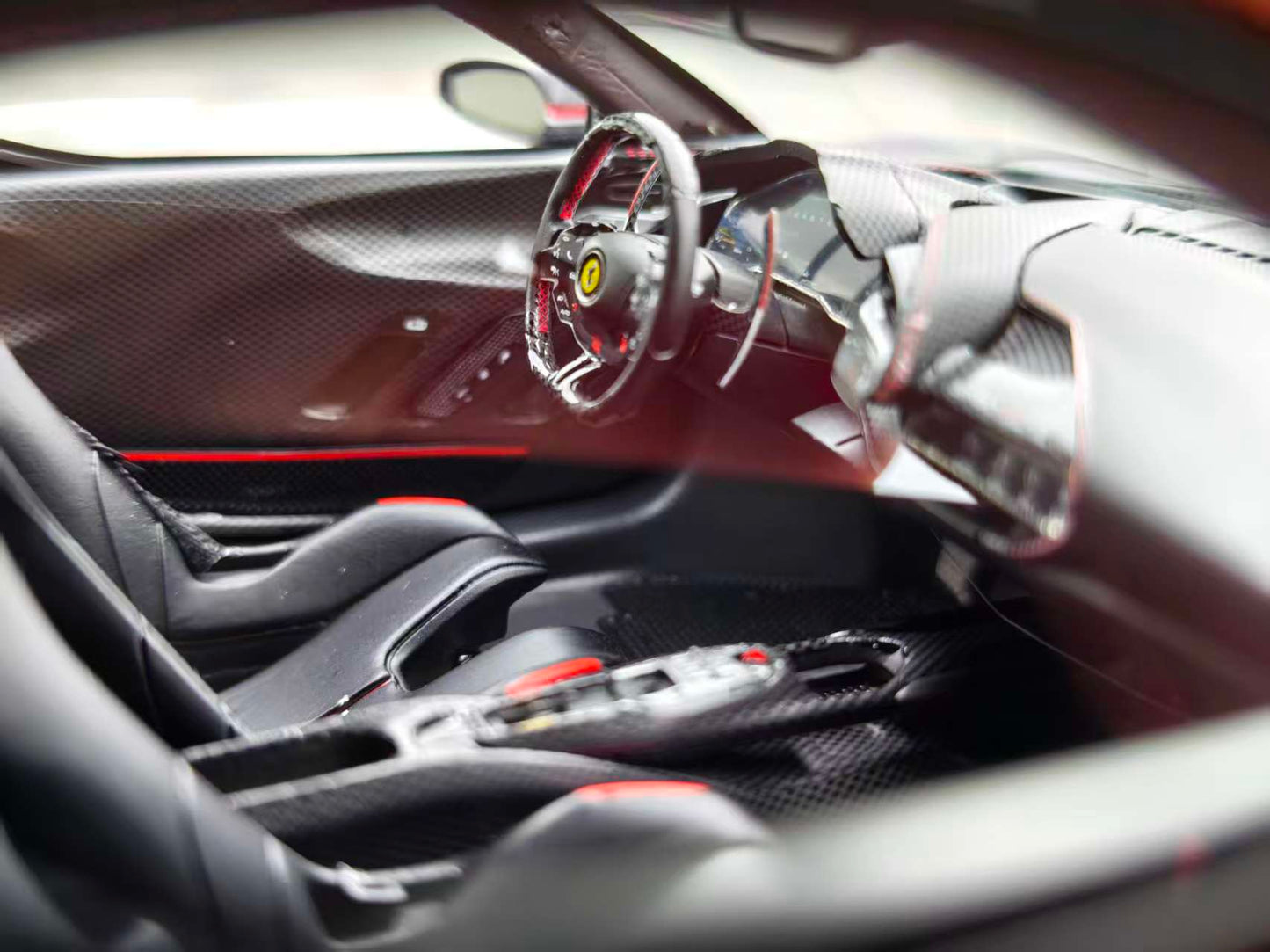 MR 1/18 Ferrari SF90XX Stradale Leclerc Custom Edition Hard FE041SE3