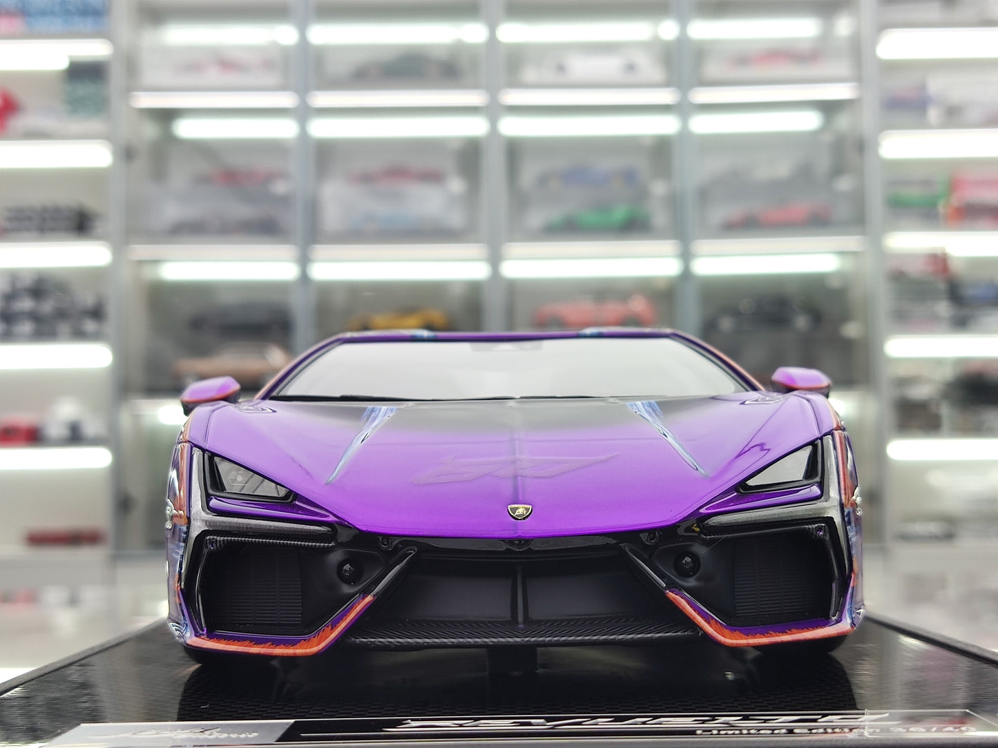 IVY 1/18 Lamborghini Revuelto Opera Unica 60th Anniversary Purple IVY232