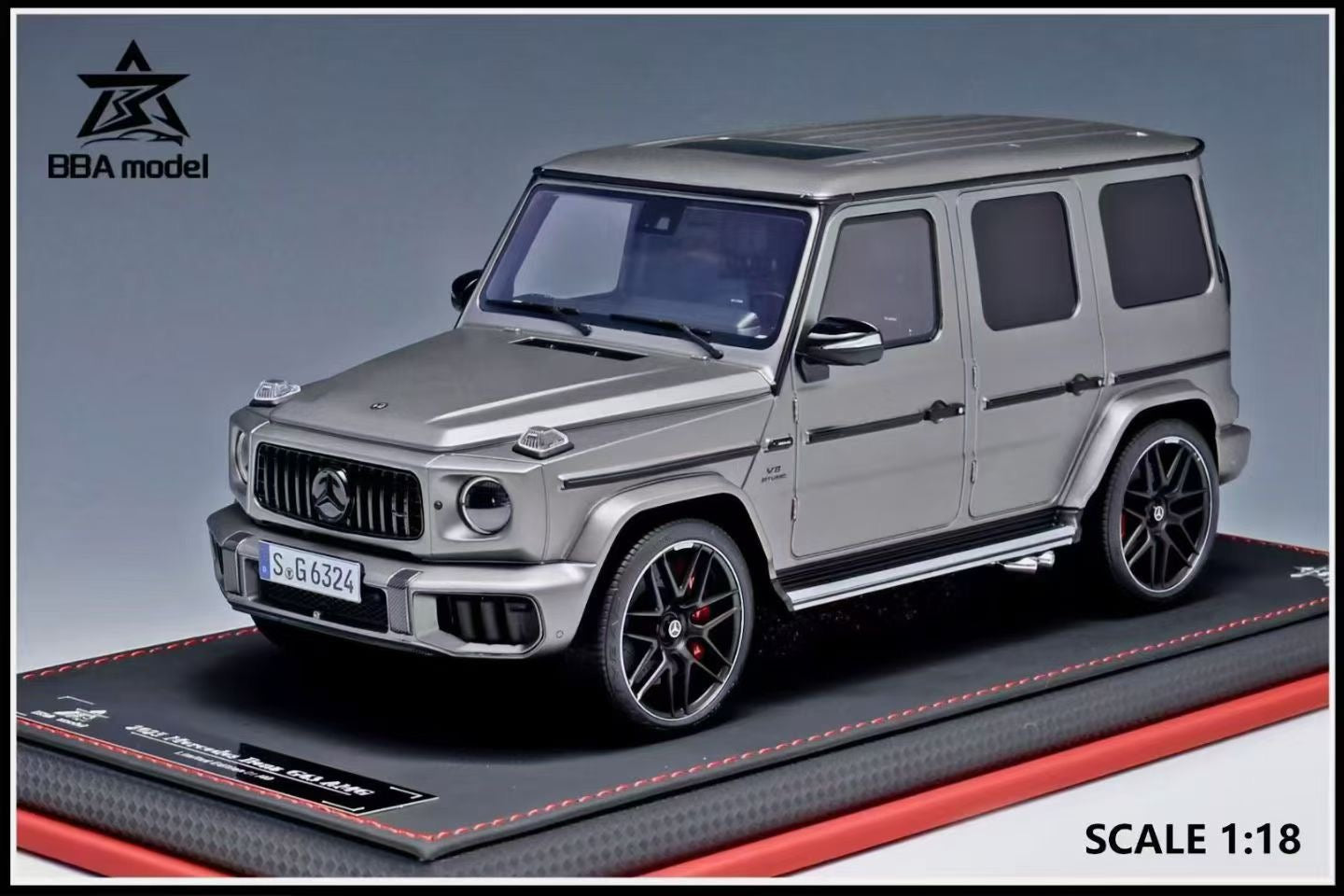 BBA Model 1/18 2025 Mercedes-Benz G63 AMG Resin Car Model