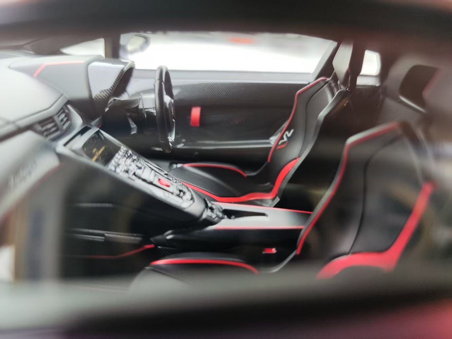 MAKEUP 1/18 Lamborghini Aventador SVJ Blue-Purple EML025J