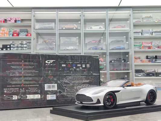GT Spirit 1/18 Aston Martin DB12 VOLANTE Silver GT945