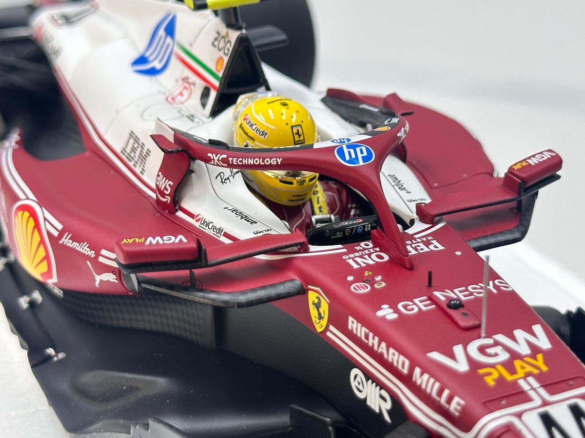 BBR 1/18 Ferrari SF25 Monza Livery – Lauda World Champion #44 (50th Anniversary Special Livery) P18267D44