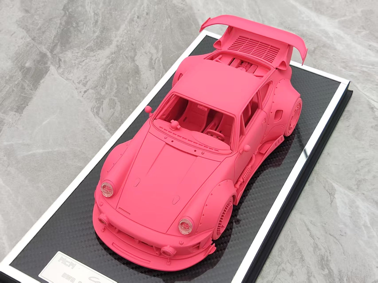 MCM 1/18 Porsche RWB 964 heavily modified pink limited edition car model MCM018