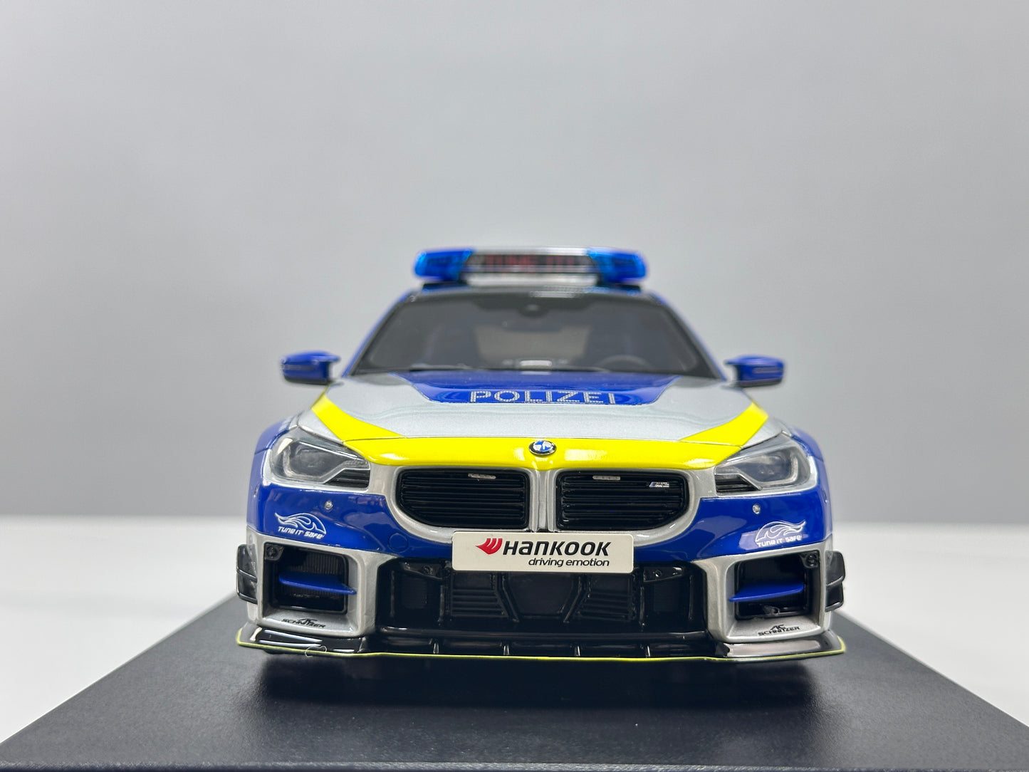 GT Spirit 1/18 BMW AC Schnitzer ACS2 Sport POLIZEI 2024 Blue Silver Livery GT573