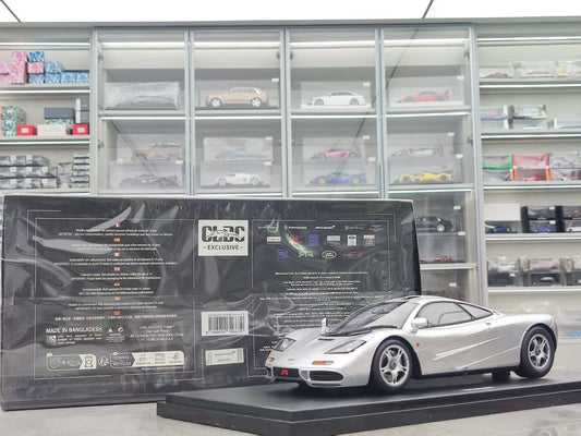 GT Spirit 1/18 McLaren FI ROADCAR Silver CLDC045
