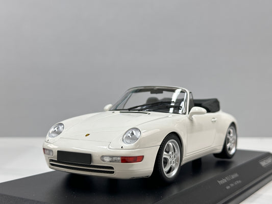 MINICHAMPS 1/18 Porsche 911 (993) Cabriolet White 155061131