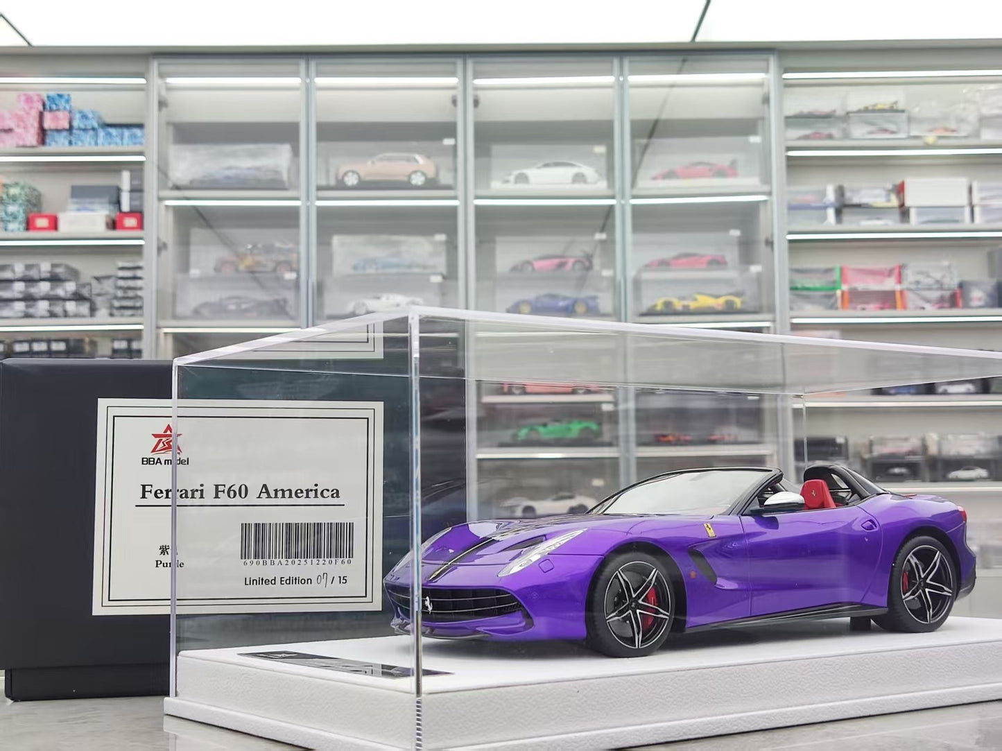 BBA MODEL 1/18 Ferrari F60 America