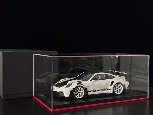 IVY 1/12 Porsche 992 GT3 RS White with White Wheels IVY242