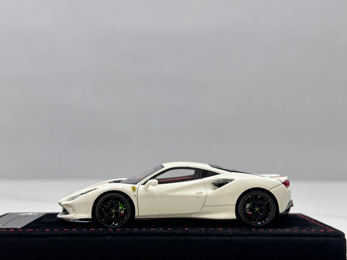 BBR 1/43 Ferrari F8 Tributo - Italian White - BBRC224A2CH