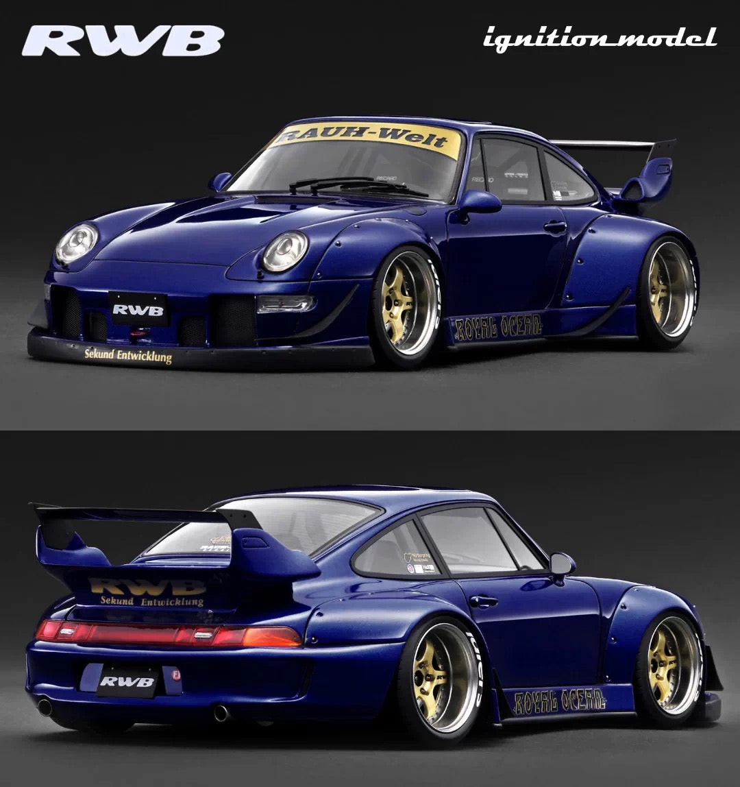 IG 1/18 Porsche RWB 993 Resin Car Model IG4155