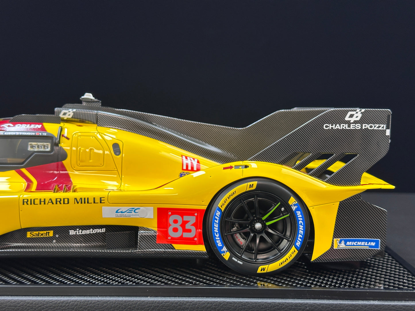BBR 1/12 Ferrari 499P Le Mans 2025; Ye Yifei, champion, Le Mans #83, BBR1228C