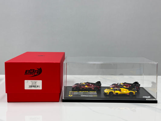 BBR 1/43 Ferrari 499P Set Qatar 2025 set with 3 models - car n. 51 - n. 83 - n. 50 BBRC319SET