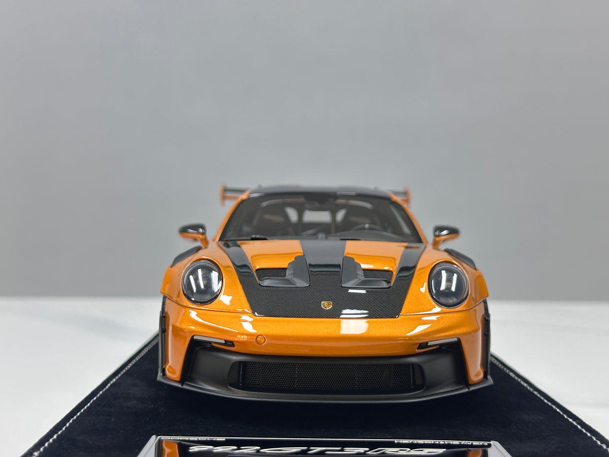 HH Model 1/18 Porsche 992 GT3 RS Volcano Orange HH729