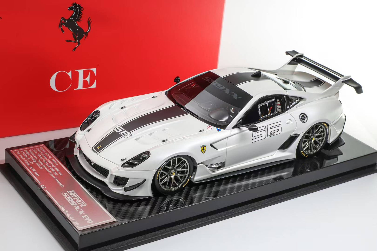 CE 1/18 Ferrari 599 XX EVO Limited Edition Model Car