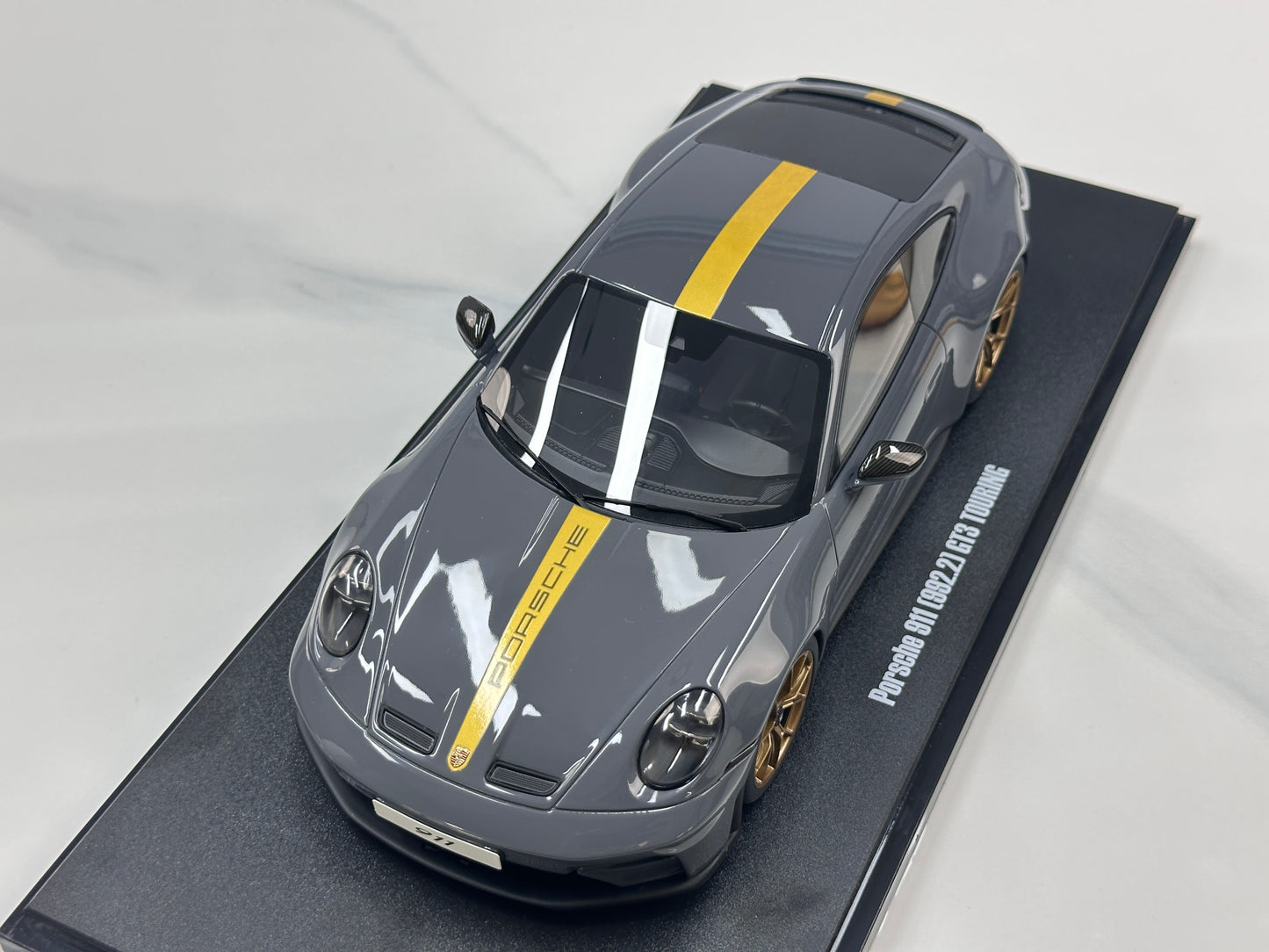 GT Spirit 1/18 Porsche 911 [992.2] GT3 Touring Grey GT577