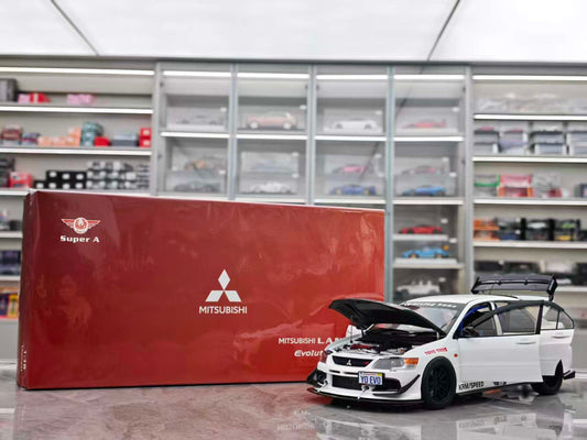 SUPER A 1/18 Mitsubishi VEO 9th Generation MRFQ-360 Southeast Asia Special Edition White SUP018