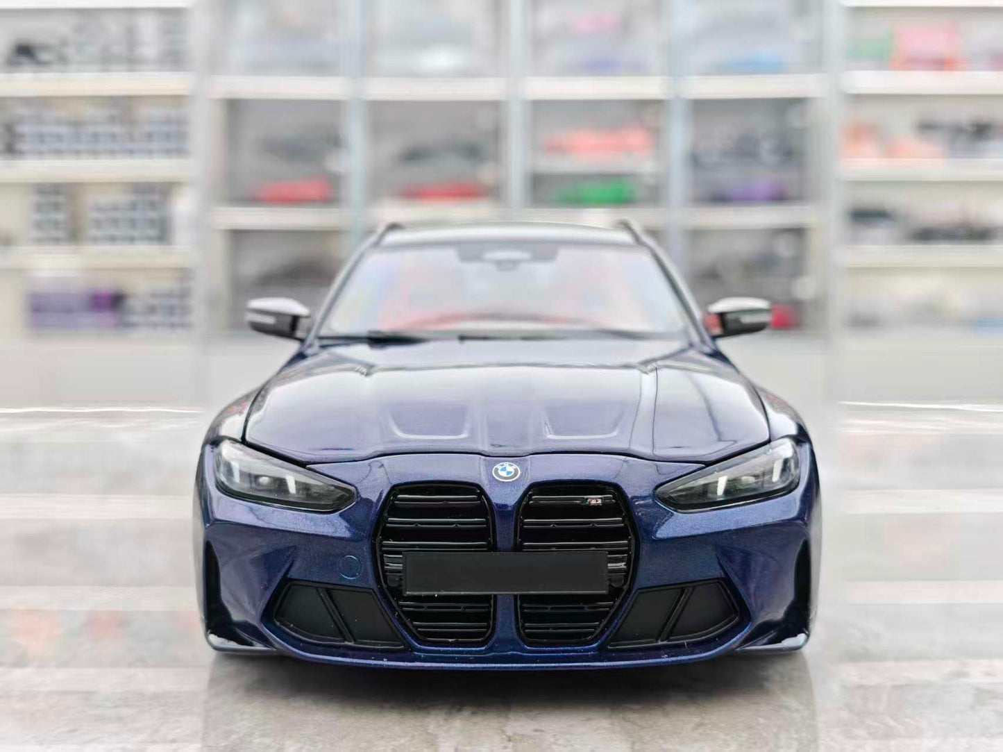 MINICHAMPS 1/18 BMW M3 Touring Blue 113024016