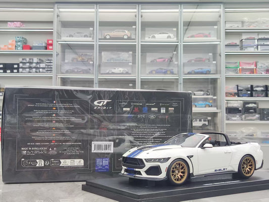 GT Spirit 1/18 Ford Shelby Mustang Supersnake White GT572