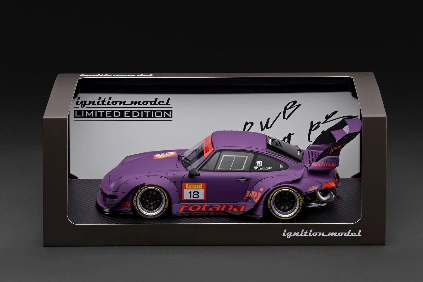 IG 1/18 Porsche RWB 993 Mr. Nakai Resin Model IG4042