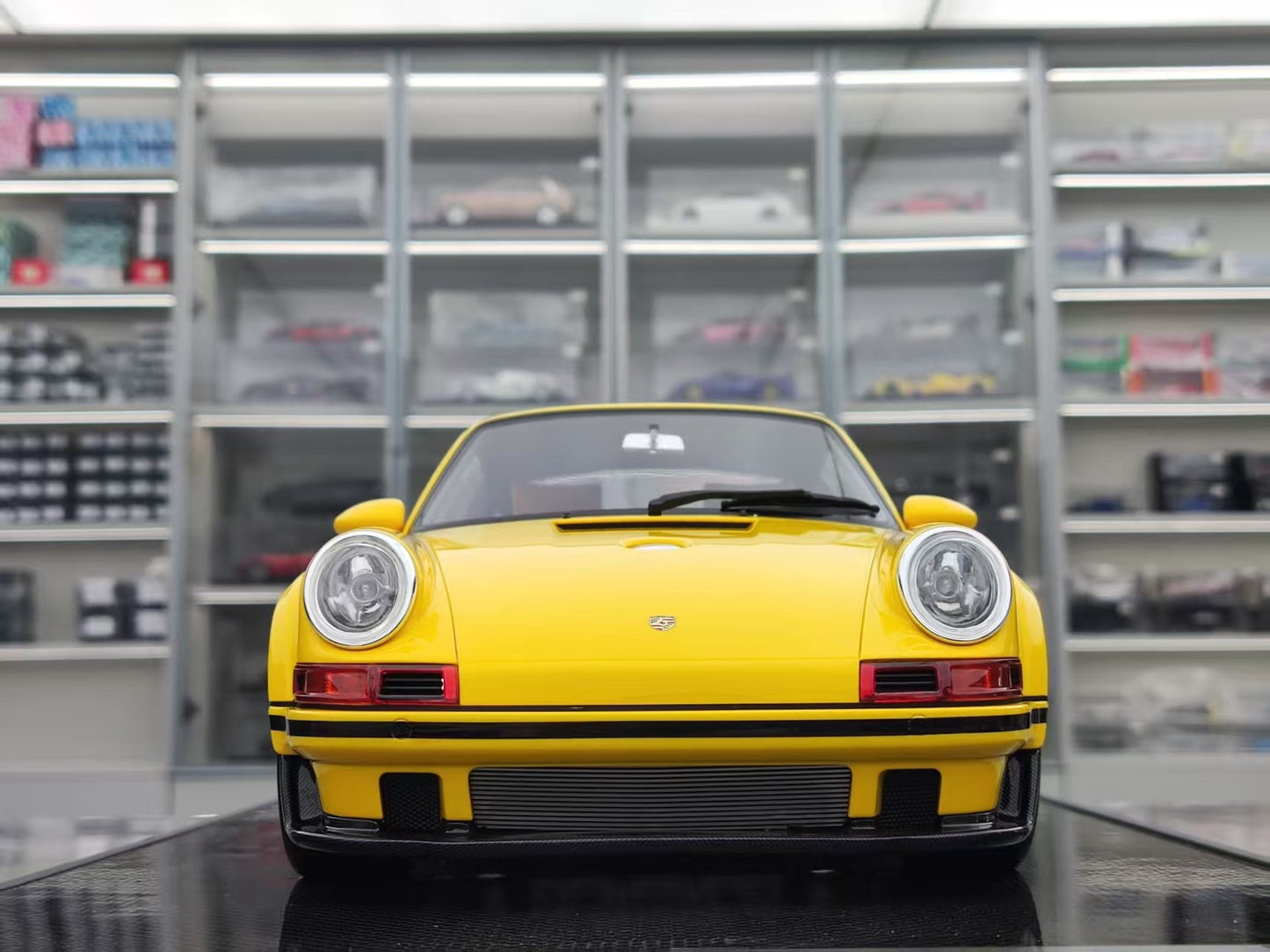 IVY 1/12 Porsche Singer DLS Yellow SM-IVY003