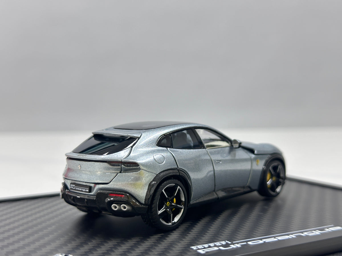 BBR 1/43 Ferrari Purosangue (Panoramic Roof Version) – Titanium Grey – HE43002AST