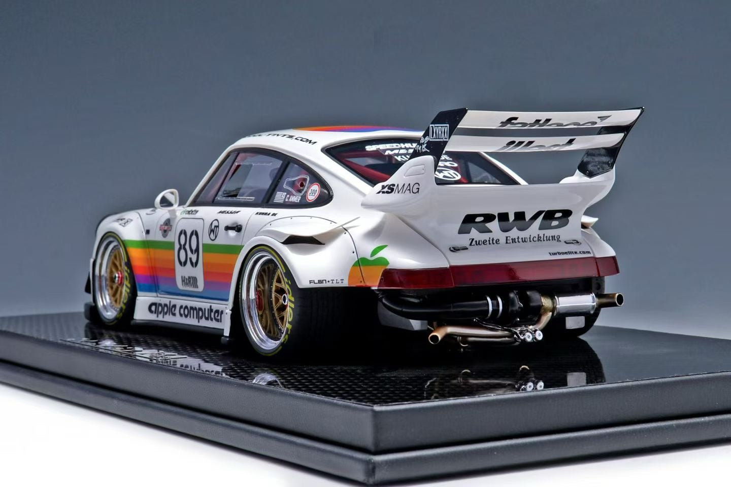 TGM 1/18 Porsche RWB 964 Apple Livery Limited Edition Resin Model Car
