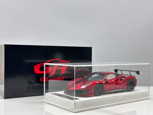 GH MODEL 1/18 Ferrari 488 Challenge Evo Metallic Red GH018