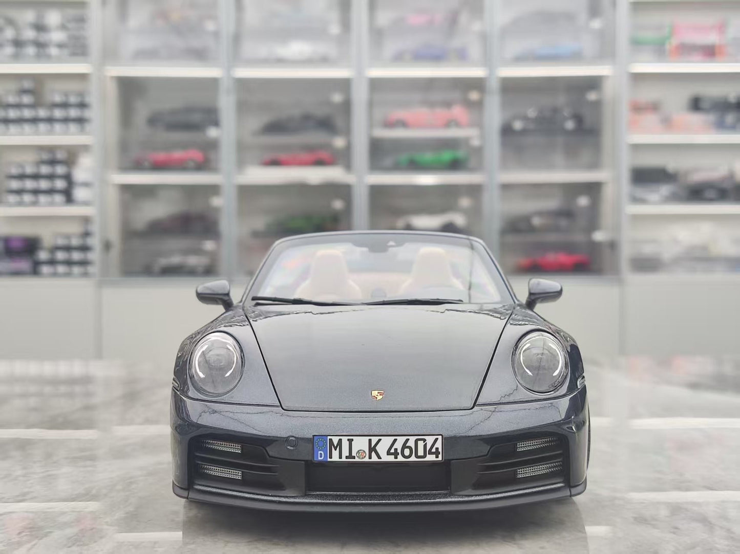 NOREV 1/18 Porsche 911 Carrera Cabriolet 2025 Yacht Blue 187180