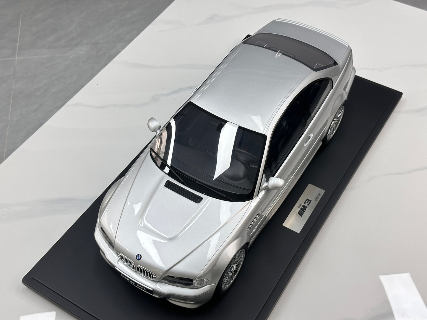 GT Spirit 1/8 BMW M3 E46 Silver GTS801501
