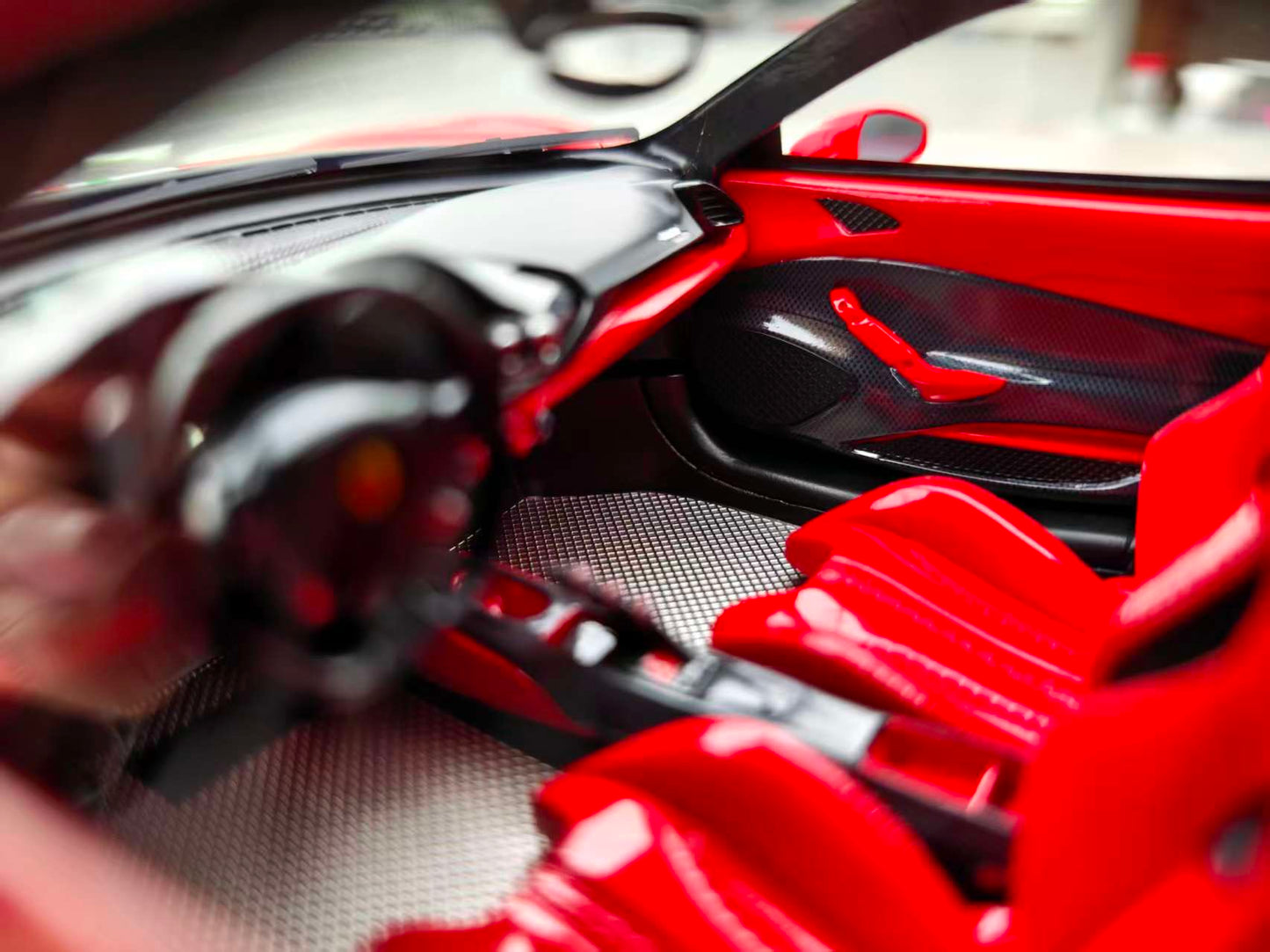 GH MODEL 1/18 Ferrari Novitec 488pista Standard Red GH005