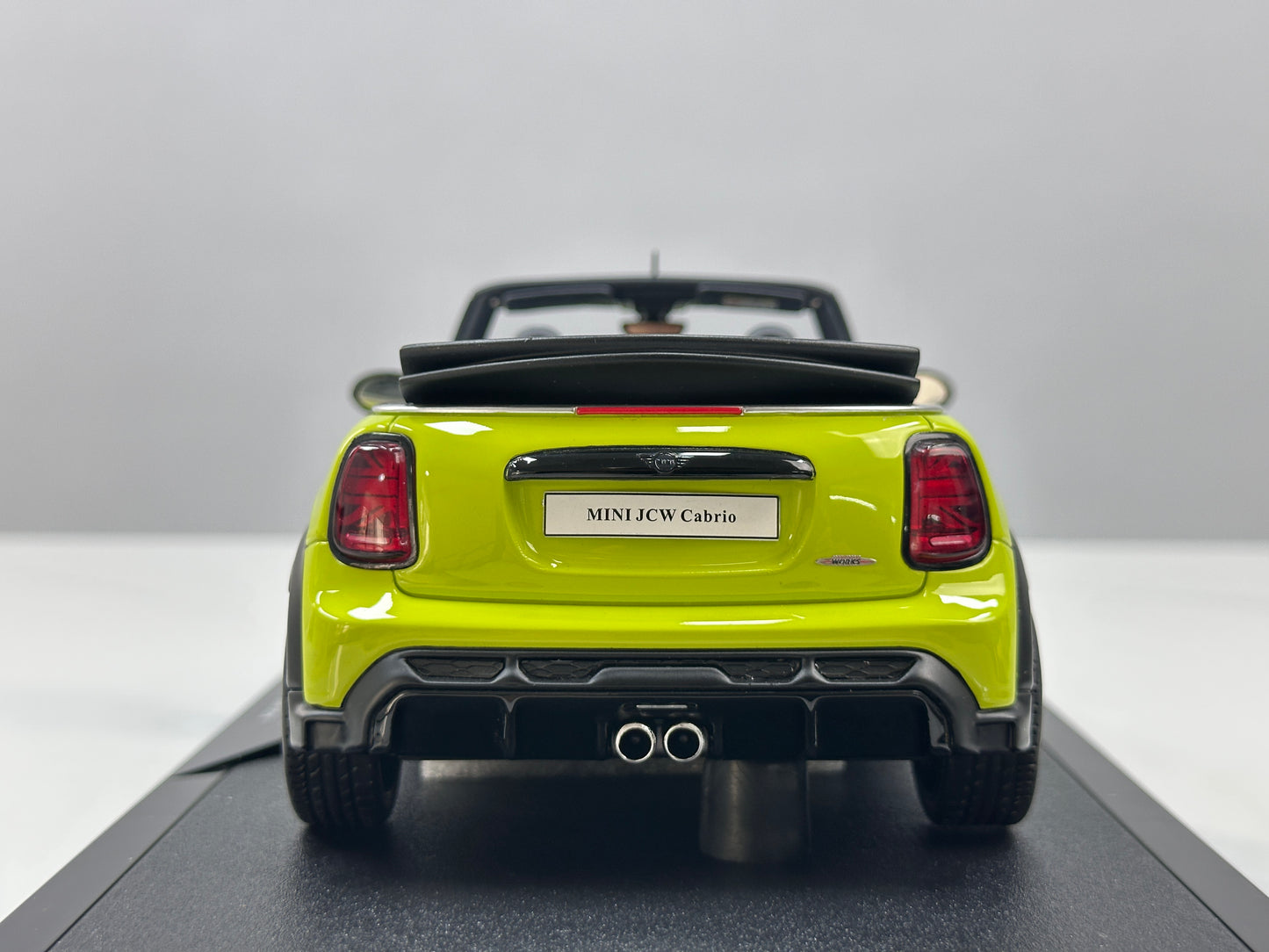 OTTO 1/18 MINI JCW CABRIO ZESTY Benedict Yellow OT1303
