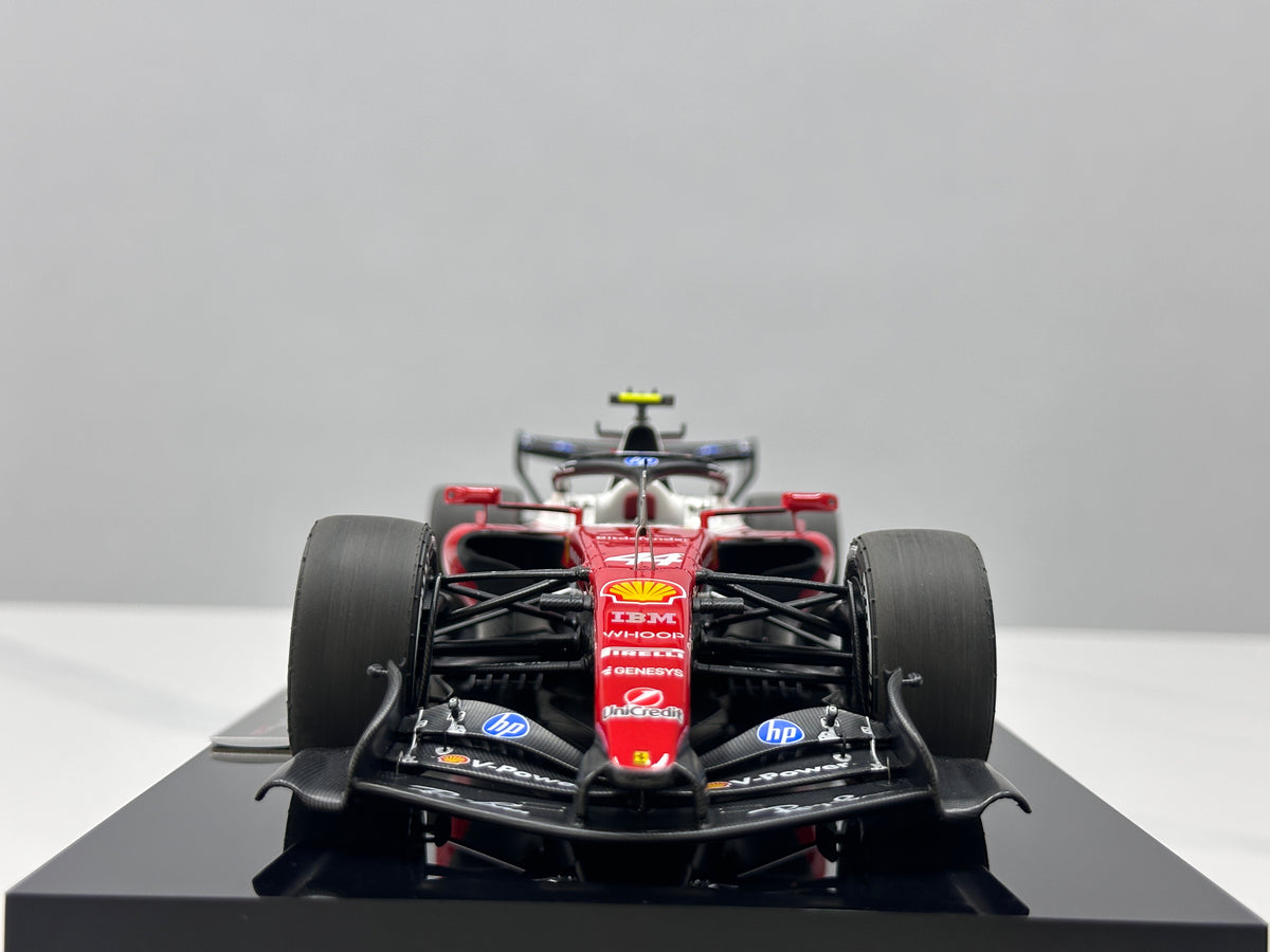 Amalgam 1/18 Ferrari SF-26 – 2026 Chinese Grand Prix – Lewis Hamilton – Red & White Livery (M6387-SC2)
