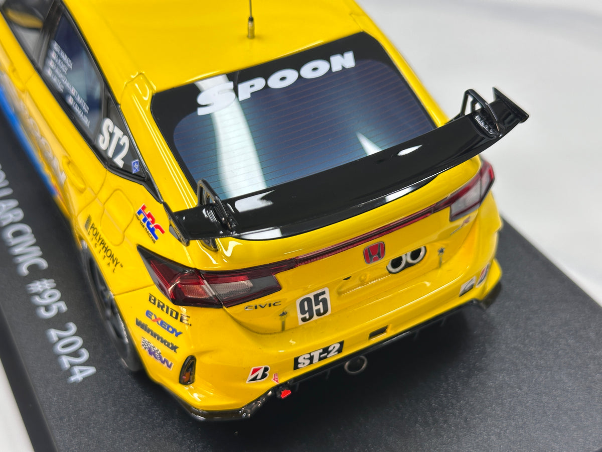 KYOSHO 1/18 Honda Civic (FL5) Spoon #95 Blue/Yellow KSR18067Y