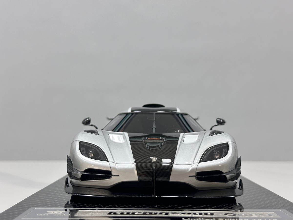 BBA Model 1/18 Koenigsegg One:1 Silver BBA098