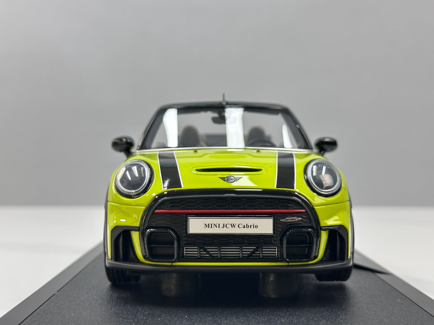 OTTO 1/18 MINI JCW CABRIO ZESTY Benedict Yellow OT1303