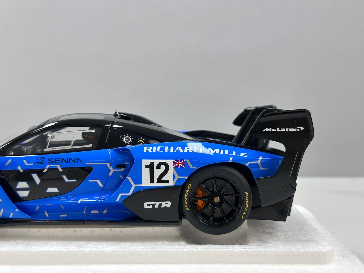 AUTOart 1/18 McLaren Senna GTR Blue #12 81955
