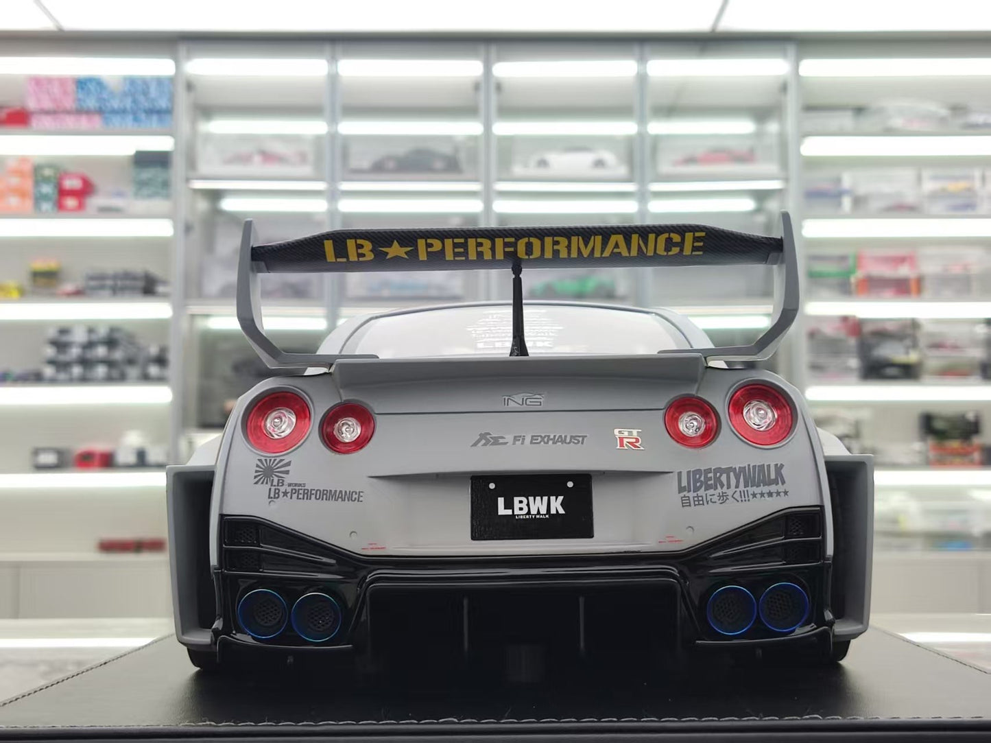 IVY 1/12 Nissan LB-Silhouette Works GT 35GT-RR Battle Grey IVY234