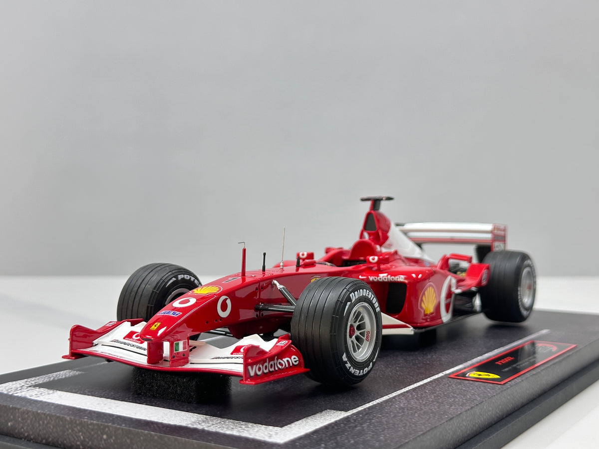 BBR 1/18 Ferrari F2002 GP San Marino Schumacher - Winner BBRC1862A1