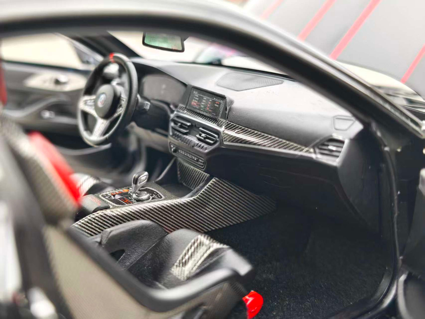 MINICHAMPS 1/18 BMW M4 CSL, Black, Alloy, Fully Open, 110023021