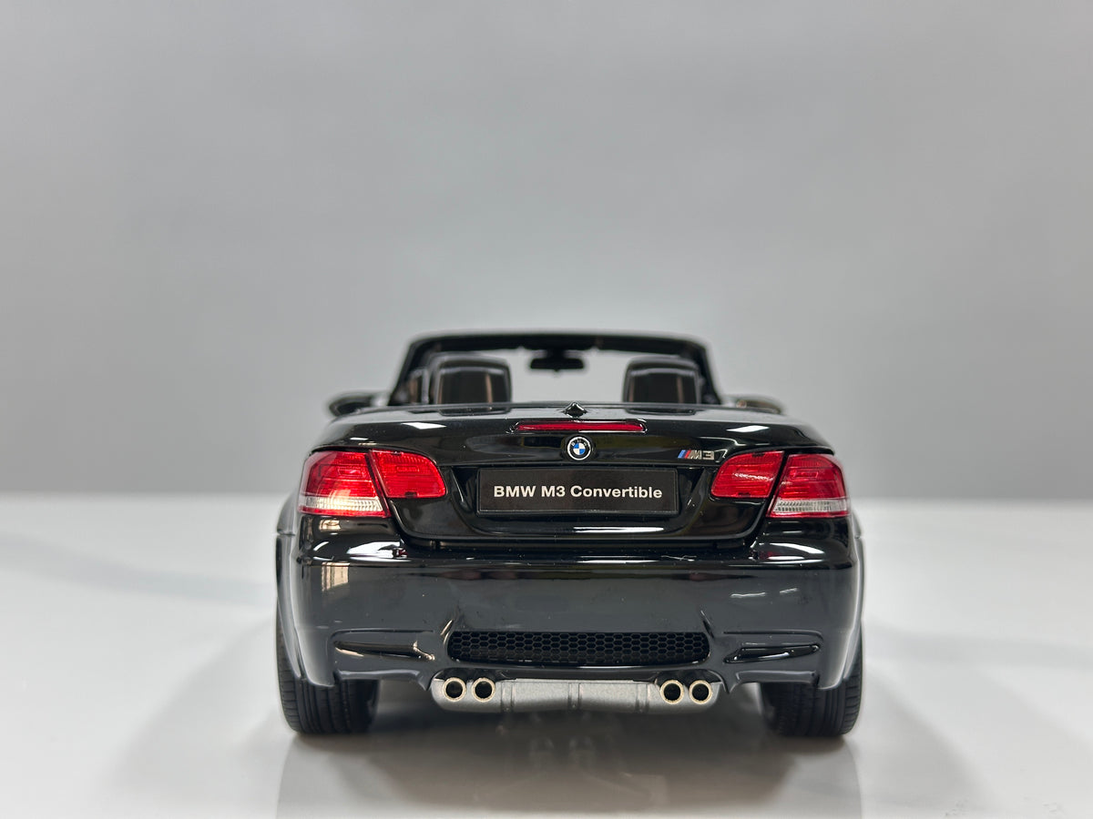 KYOSHO 1/18 BMW M3 Convertible (E93M) Black 08738BK