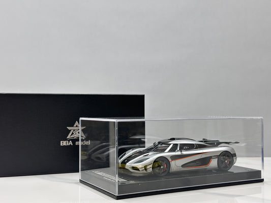 BBA Model 1/18 Koenigsegg One:1 Silver BBA098